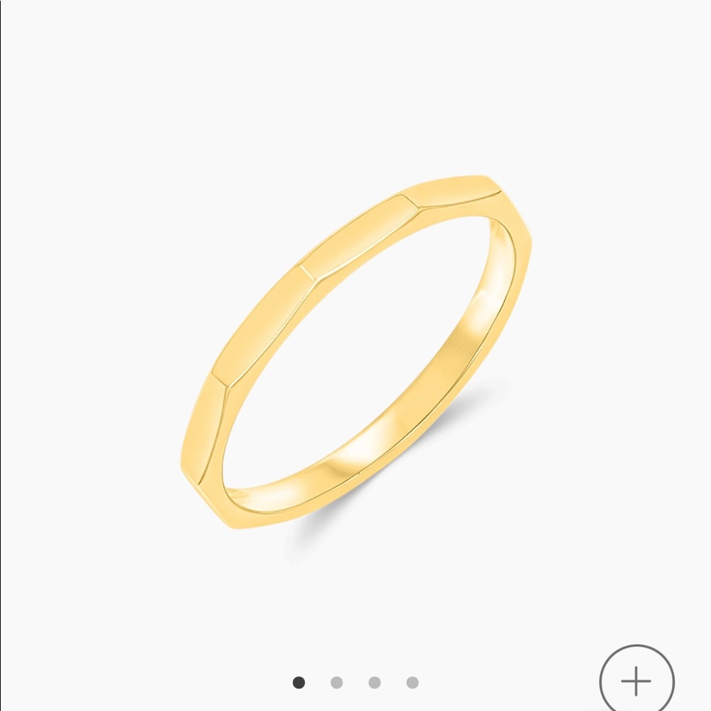 Solid 14K gold ring